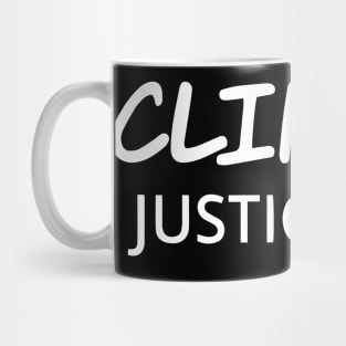 Climate Justice Now Earth Day Mug